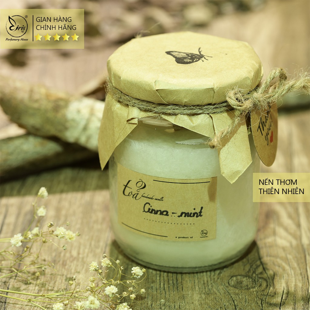 Nến 2 mùi Cinna - Mint | Tỏa Handmade Candle