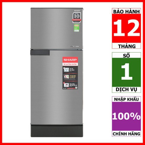 SJ-X176E-SL | SJ-X176E-DSS | Tủ lạnh Sharp Inverter 165 lít