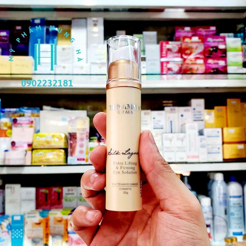 Serum Tenamyd, tinh chất, huyết thanh chống lão hóa vùng mắt Silk Lagoon Extra Lifting &amp; Firming Eye Treatment 20g