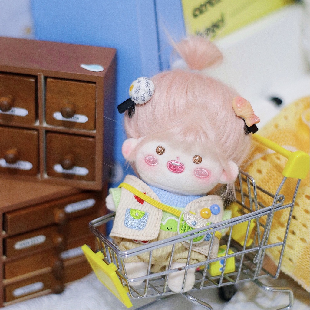 Búp bê không thuộc tính tóc tơ Đậu Ngọt 10cm