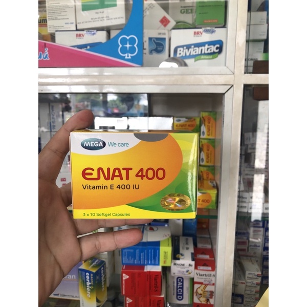 Enat 400 iu Vitamin E ( hộp 30 viên )