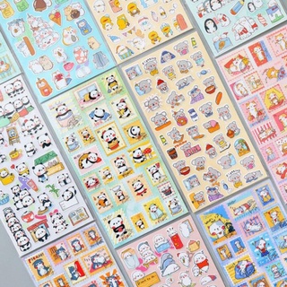 Sticker trang trí đồ vật cá nhân hình động vật dễ thương