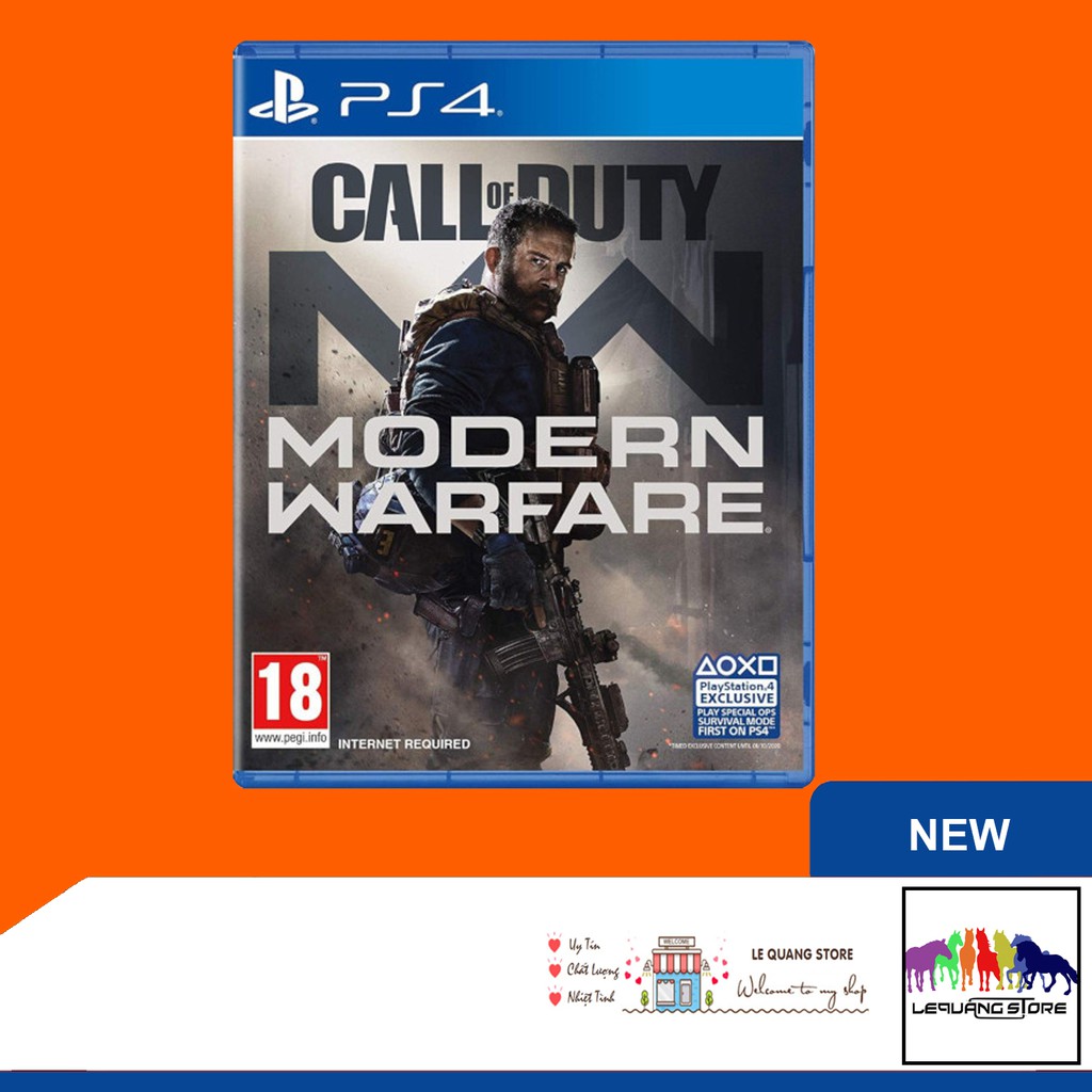 Đĩa game PS4: Call of Duty: Modern Warfare (2019)