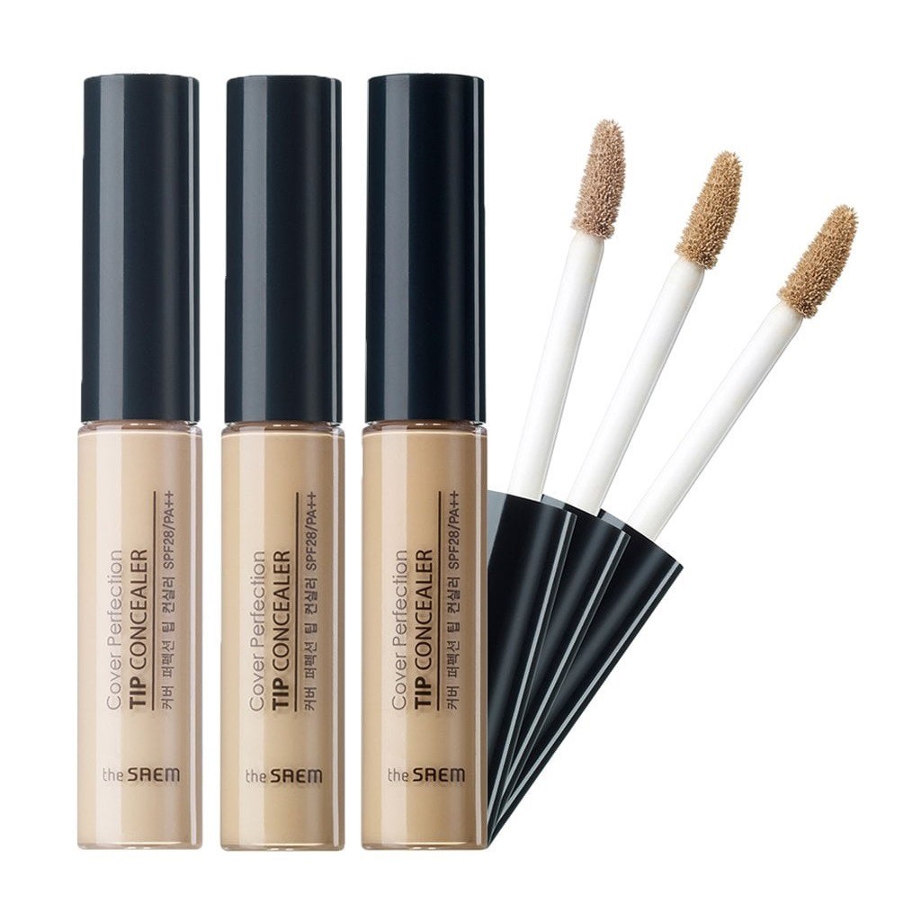 Kem che khuyết điểm The Saem Cover Perfection Tip Concealer 6.5g