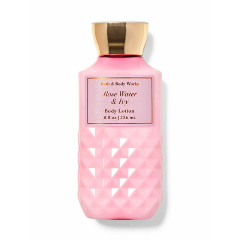 🍥Sữa Dưỡng thể toàn thân Rose Water Ivy - Bath and Body Works (236ml)🍥