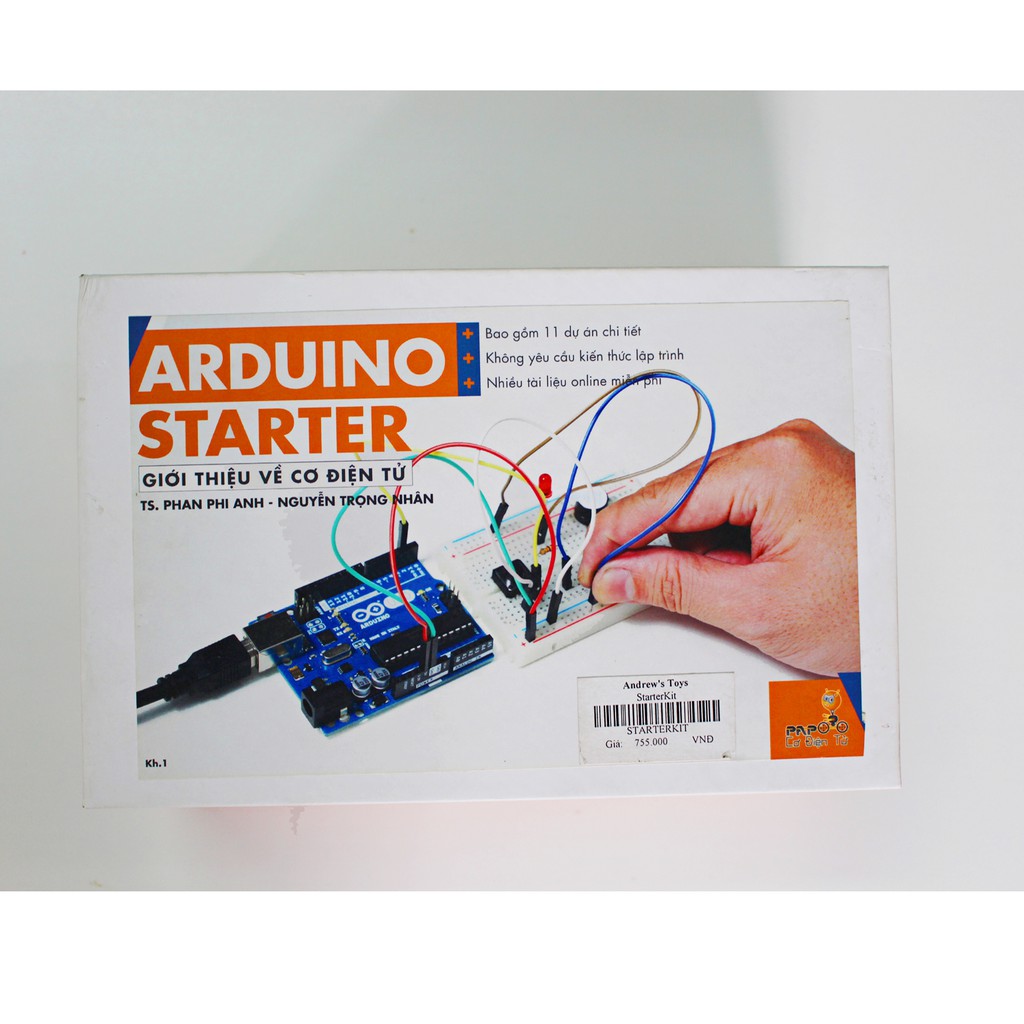 ĐỒ CHƠI SÁNG TẠO BỘ LẬP TRÌNH STARTER KIT ARDUINO ENGINO