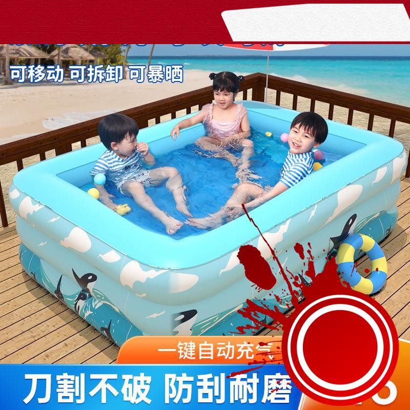 Bể Bơi Phao Trẻ Em Nhà Hồ Bơi Bơm Hơi Cho Bé Cho Bé Dày Gấp Gia Đình Lớn Dành Cho Người Lớn Trẻ Em,