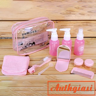 Bộ chiết mỹ phẩm Bottle Package 10 món