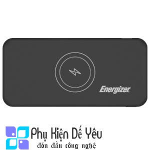 Sạc dự phòng Energizer 10,000mAh /3.7V Li-Polymer - QE10007 - tích hợp sạc không dây