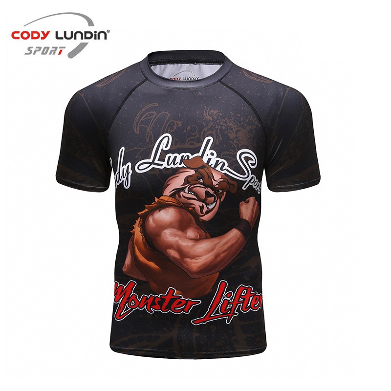 Áo MMA, Muay Thái, Jiu-Jitsu - Áo thể thao thun lạnh co dãn 4 chiều Cody Lundin Sport