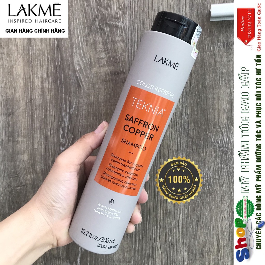🌾Best Seller🎋#lakme_chính_hãng# Dầu gội giữ màu dưỡng mềm tóc Lakme Teknia chuyên sâu Spain