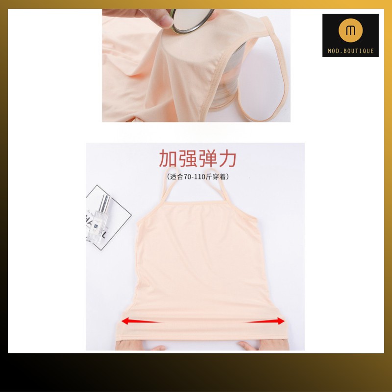 [Hàng Sẵn - FREE ship] Áo 2 Dây Thời Trang Chất Cotton Mềm Mịn Co Giãn 3 Màu Đen, Trắng, Hồng A2 | BigBuy360 - bigbuy360.vn
