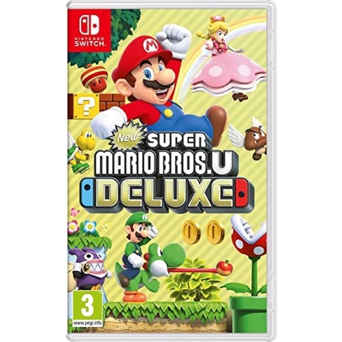 Đĩa game nintendo switch : Super Mario Bros. U DELUXE - new seal