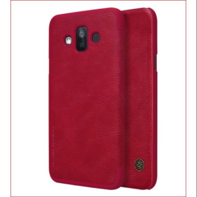 Bao da đẹp Nillkin QIN cho Galaxy J7 Duo 2018 - Có ngăn để thẻ siêu đẹp