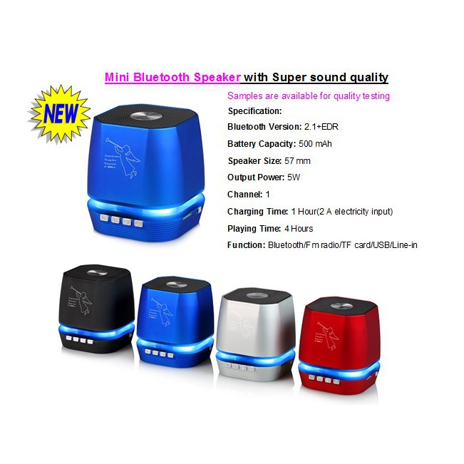 Loa Bluetooth portable mini speaker T- 2306A |shopee. Vn\Shopdenledz