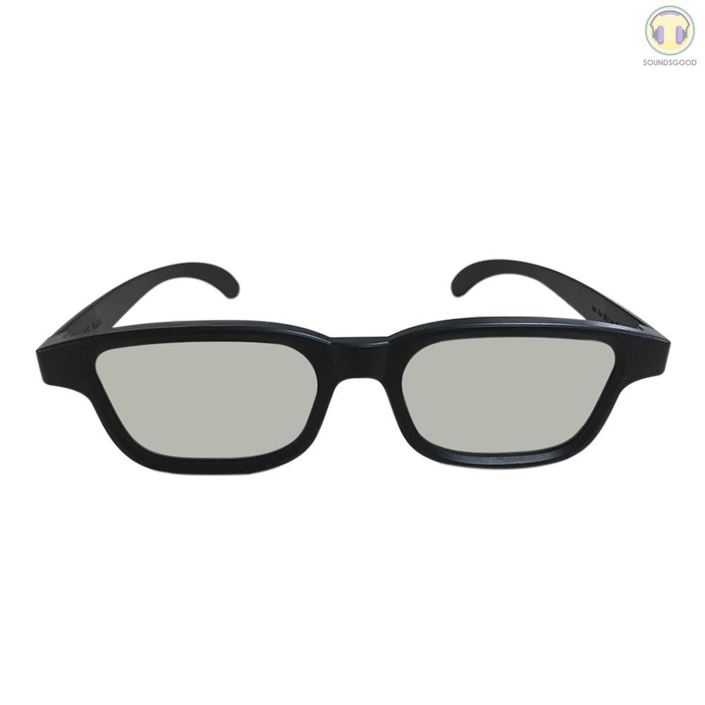 S&G G90 Passive 3D Glasses Polarized Lenses for Cinema Lightweight Portable for Watching Movies