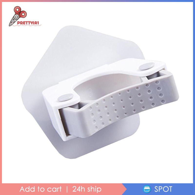 [Prettyia1] Kẹp Giữ Cây Lau Nhà Gắn Tường Bằng ABS Chắc Bền Không Cần Lắp Đặt Cho Nhà