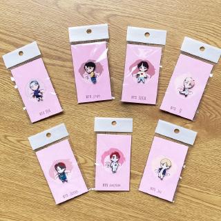 Huy hiệu cài áo hình nhóm nhạc BTS
