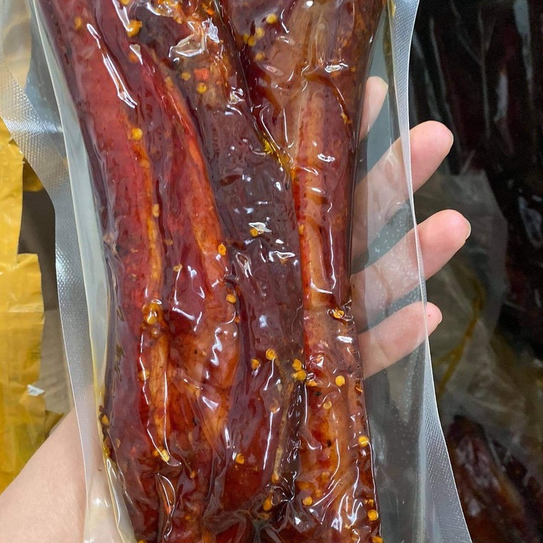 (SBFoods-CHUYÊN SỈ) Ba chỉ hun khói đặc sản tây bắc túi 500g