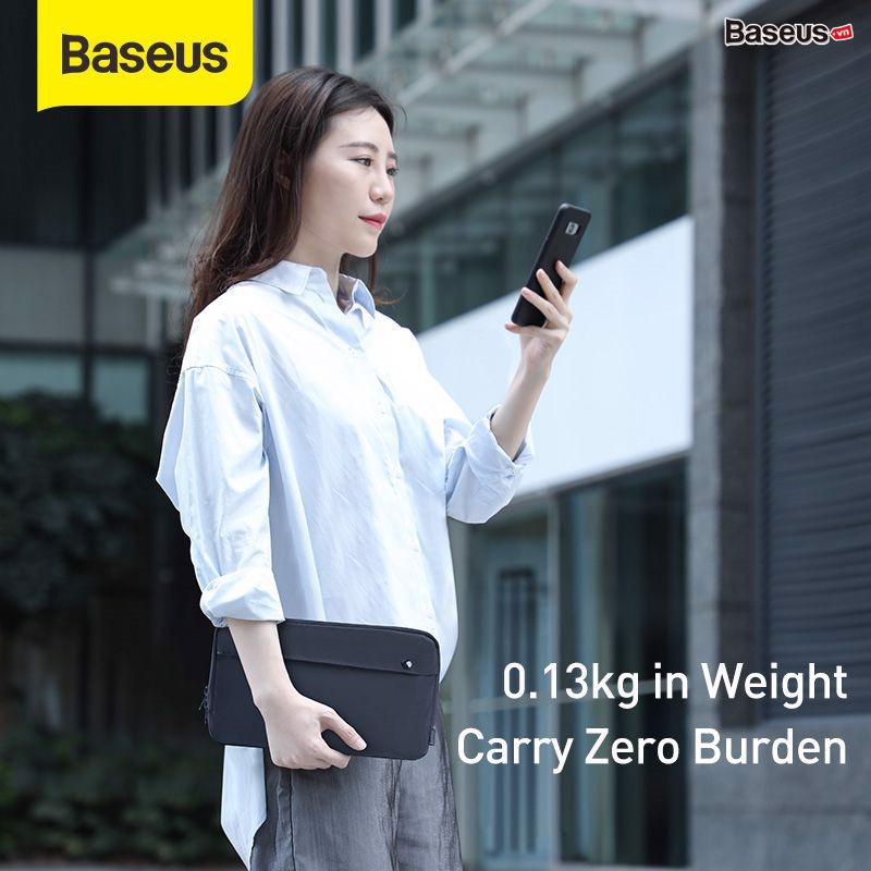 Túi phụ kiện vải dù chống thấm nước Baseus Basics Series (Waterproof/ Dirt-resistant, Digital Device Storage Bag)