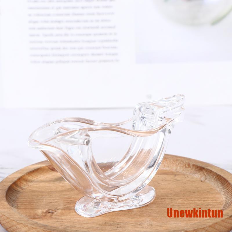 UNewkin 1*Acrylic Lemon Clip Manual Transparent Fruit Juicer Home Kitchen Bar Gadge