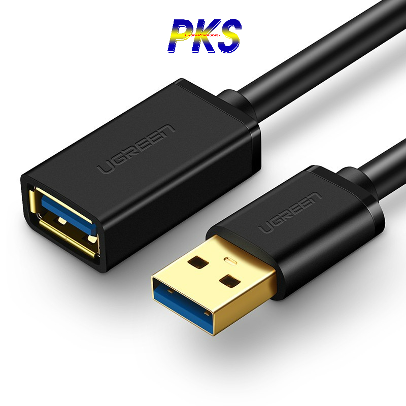 Cáp nối dài USB 3.0 dài 2M âm dương Ugreen 10373 chính hãng - 10373