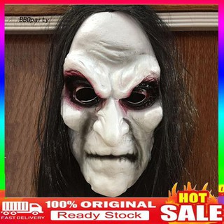 Mặt nạ tóc dài hình ông kẹ dùng hóa trang Halloween