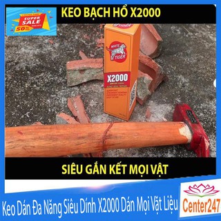 Keo dán đa năng siêu dính X2000 dán được mọi vật liệu _ dán gỗ, thủy tinh, kim loại, sắt, gốm sứ, nhựa