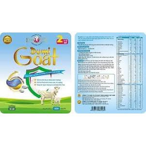 { BÁN GIÁ GỐC } Sữa Dê Cho trẻ 3 đến 15 tuổi Dumi Goat (400g) (Hàng chính hãng công ty NCT3 ) .