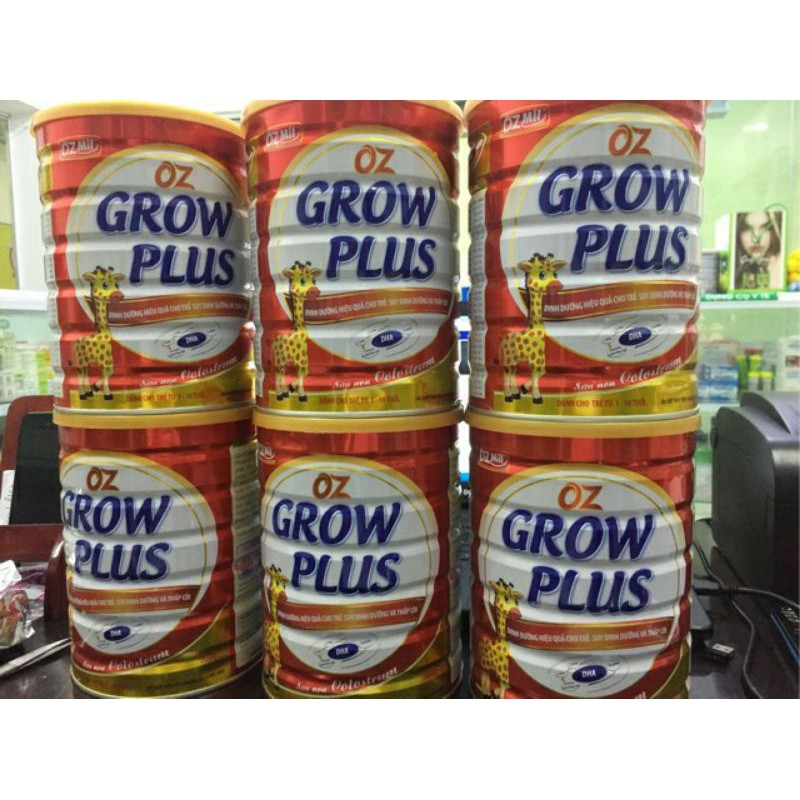 Sữa bột OZ Grow Plus lon 900gr