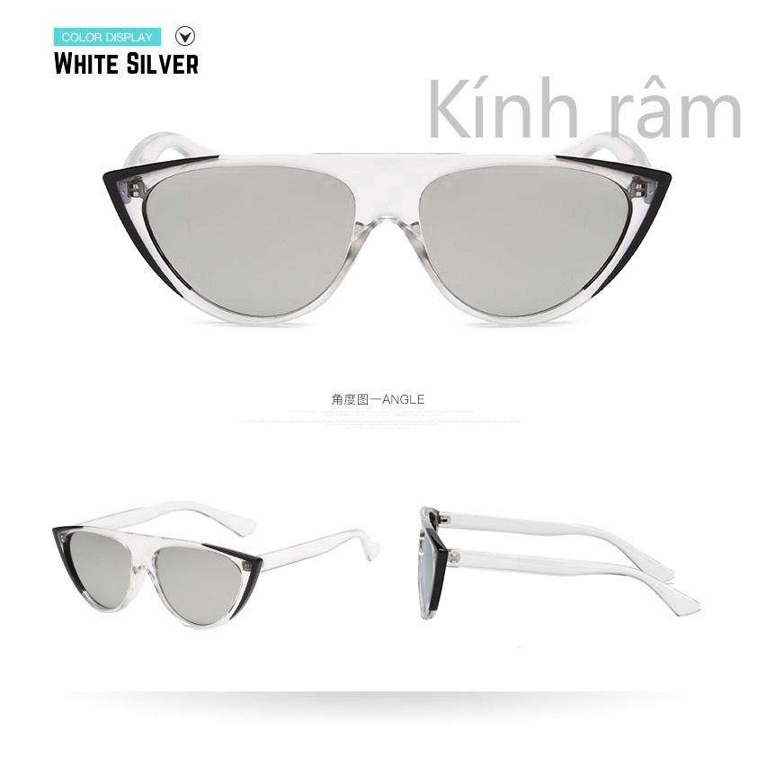 Kính mát mắt mèo vintage chống tia UV400