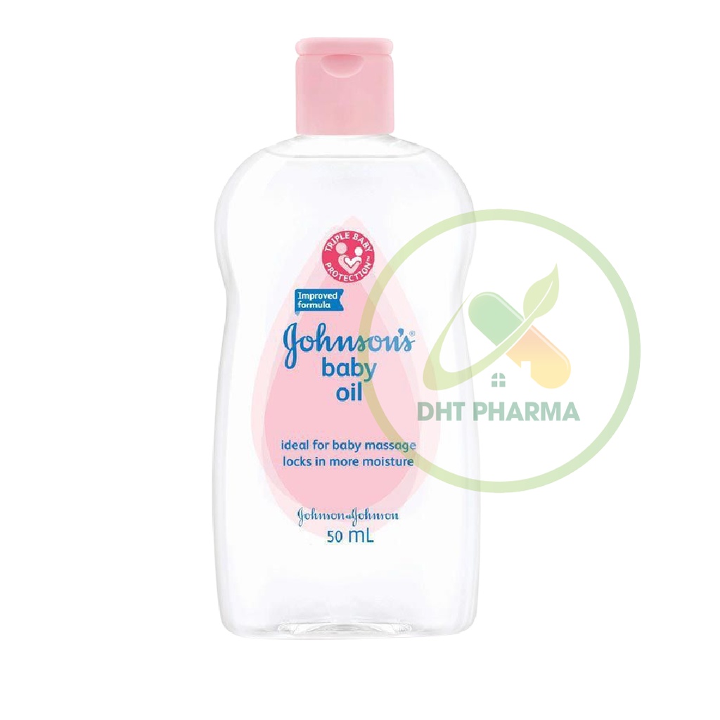 Johnson's Baby Oil dầu Massage dưỡng ẩm cho bé