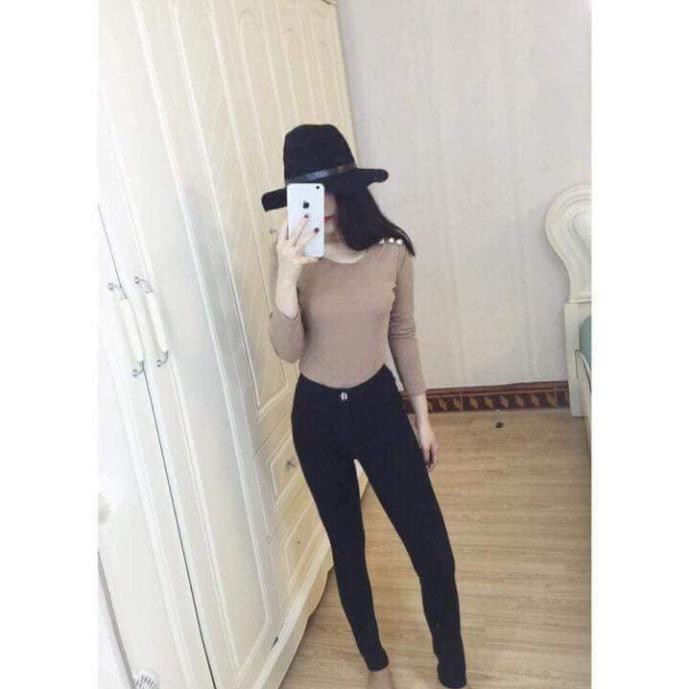 [Hàng đẹp] Quần Legging cạp khóa thật chất dày dặn, tôn dáng, có size lớn đến 75kg Q2B02
