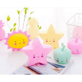 🌸 ĐÈN NGỦ SILICON DÙNG PIN CHO BÉ YÊU
