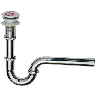 Ống xả xi phông bồn rửa mặt lavabo x04fa đồng thau co đẹp xả nhấn