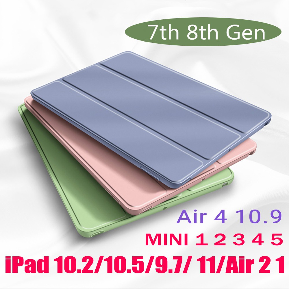 Bao da máy tính bảng cho iPad Air 2 4/ iPad 6 7 8 Pro 11 2020 2 3 4 10.2 Air 3 10.5 Mini 1 2 3 4 5