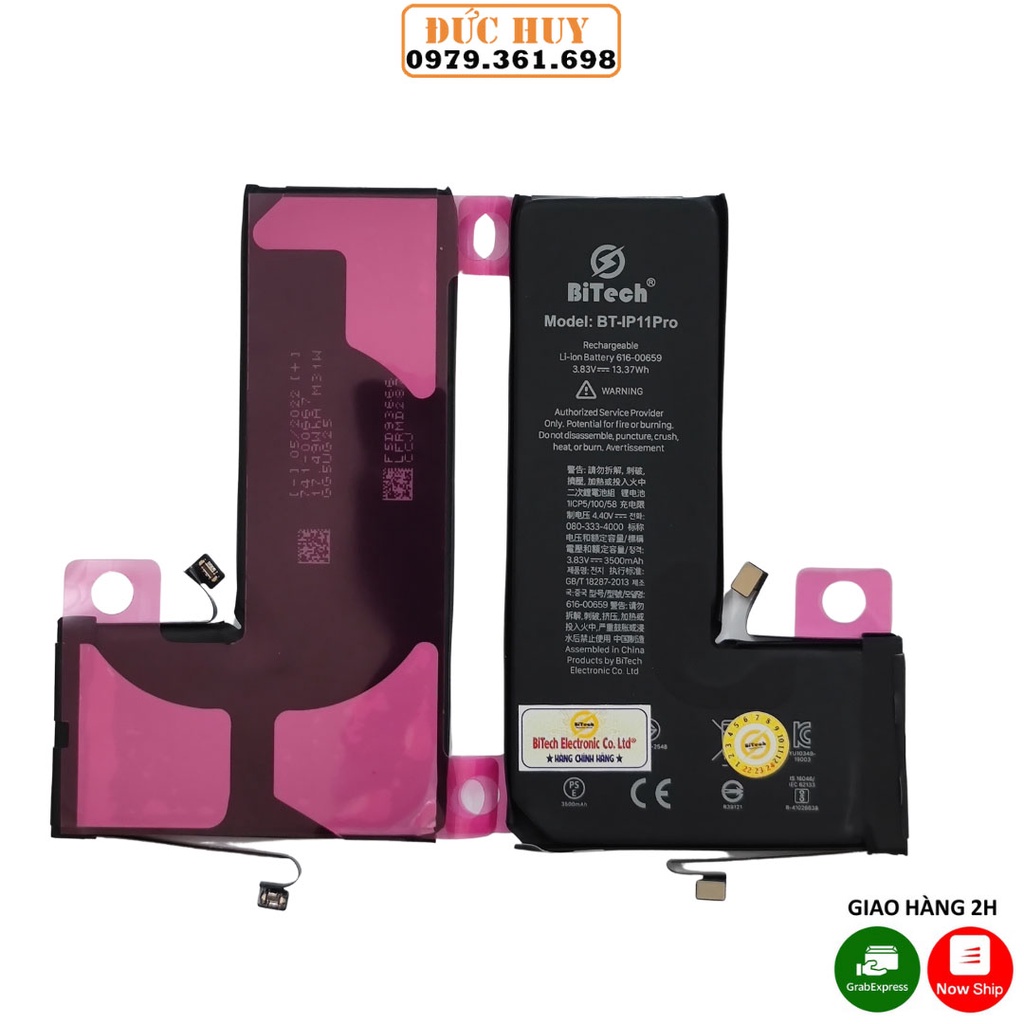 Pin IP11 PRO Dung Lượng Cao BiTech BT-IP6 ( 3500 mAh )