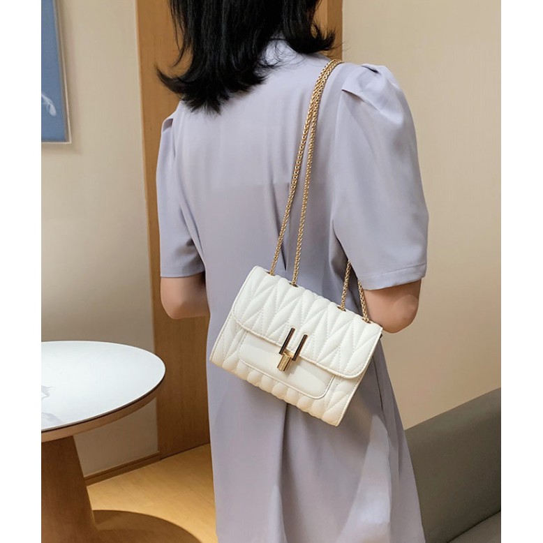 Túi đeo chéo trần trám bút chì nhiều ngăn - T004 | BigBuy360 - bigbuy360.vn