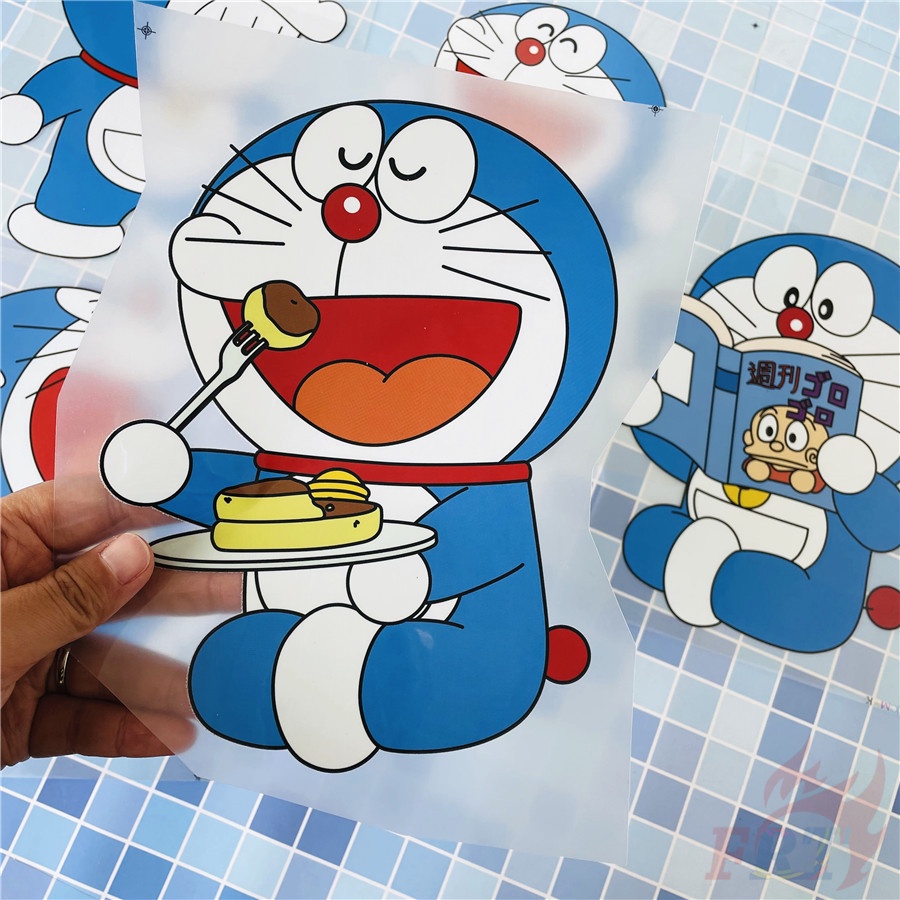 ◆ Nhãn Dán Vinyl Chuyển Nhiệt: Doraemon ◆ 1 Sticker Dán Ủi Với Thiết Kế Đẹp Mắt