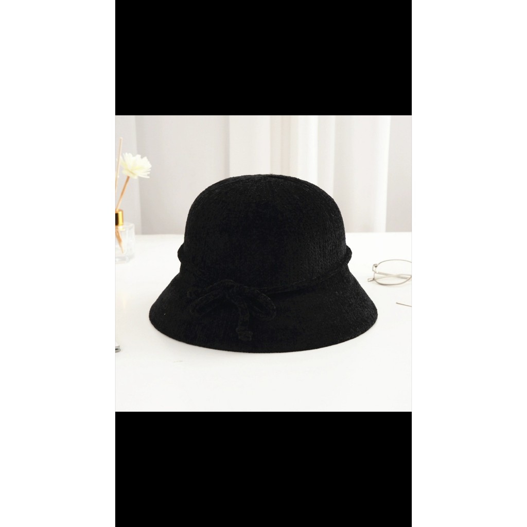 mũ nhung tuyết nữ đẹp