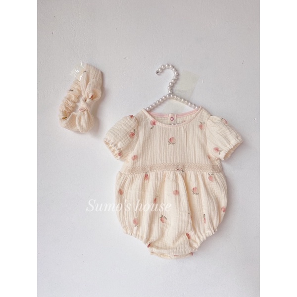 Body chip xô muslin siêu mềm mại, tặng kèm turban