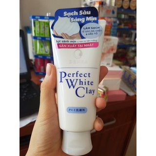 Sữa Rửa Mặt Tạo Bọt Senka Perfect White Clay 120g ( Màu Trắng )