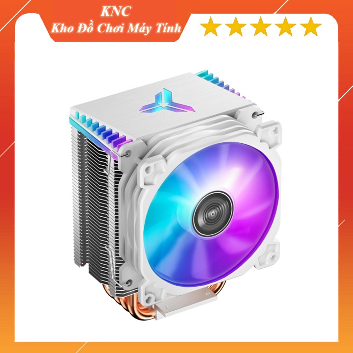 Quạt Tản Nhiệt CPU Jonsbo CR-1400 White, Led RGB Tự Đảo Màu Nhiều Hiệu Ứng, 4 Ống Đồng Tản Nhiệt