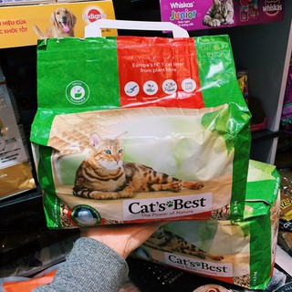 Cát vệ sinh hữu cơ cho mèo Cat's best Original 5L (2.1kg)