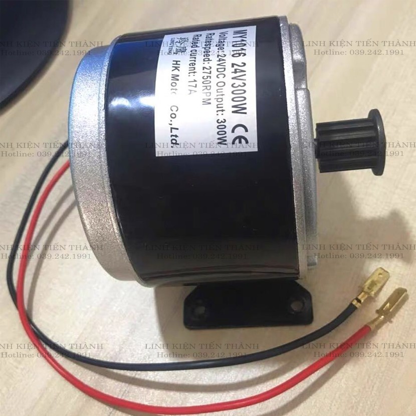 MOTOR 24V300W Dành Cho Xe Escooter Kéo Dây Cuaroa