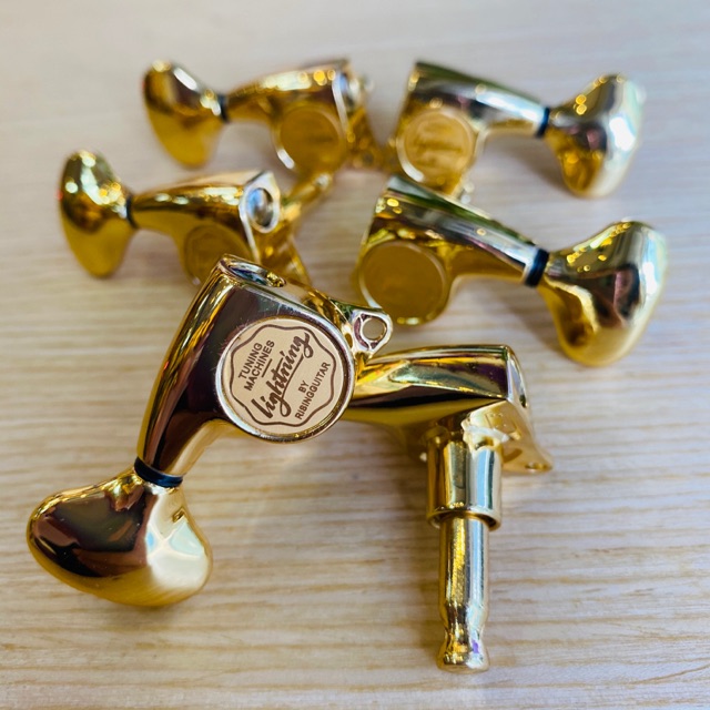 KHOÁ ĐÀN GUITAR ACOUSTIC CAO CẤP LIGHTNING - KHÓA MẠ NIKEN CHỐNG RỈ