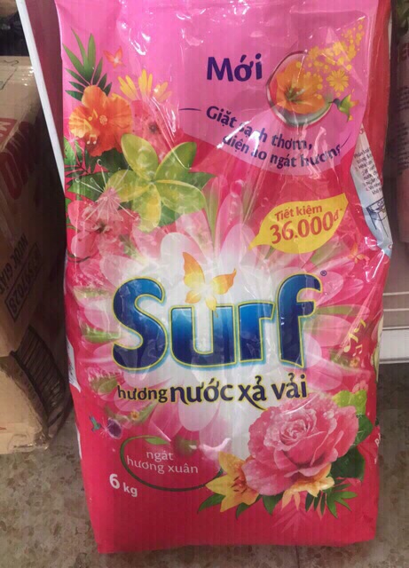 Bột Giặt Surf 5,8 kg /5.5kg Mới