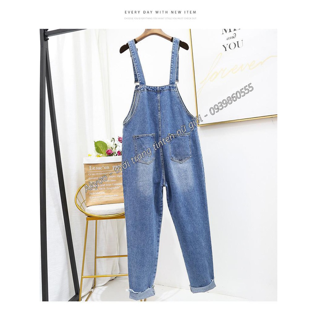 Yếm quần jean big size ( ảnh thật + video) | BigBuy360 - bigbuy360.vn
