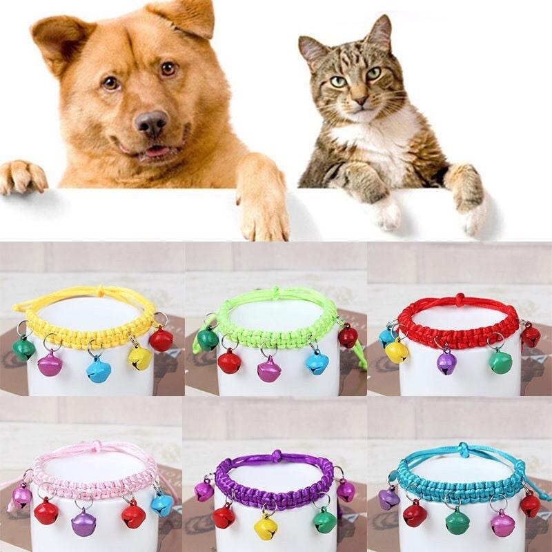 Vòng cổ cho chó mèo thú cưng nhiều màu sắc xinh xắn-familypetshop.vn