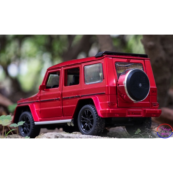 Xe đồ chơi mô hình sắt Mercedes-Benz G63 G-Klessa TẶNG KÈM BIỂN SỐ tỉ lệ 1:32 hãng CheZhi